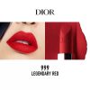 Dior Rouge Blue Gold Lipstick - 999 Matte