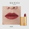 Gucci Soft And Velvety Matte Gold Tube Lipstick - #505