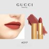 Gucci Soft And Velvety Matte Gold Tube Lipstick - #217