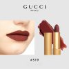 Gucci Soft And Velvety Matte Gold Tube Lipstick - #519